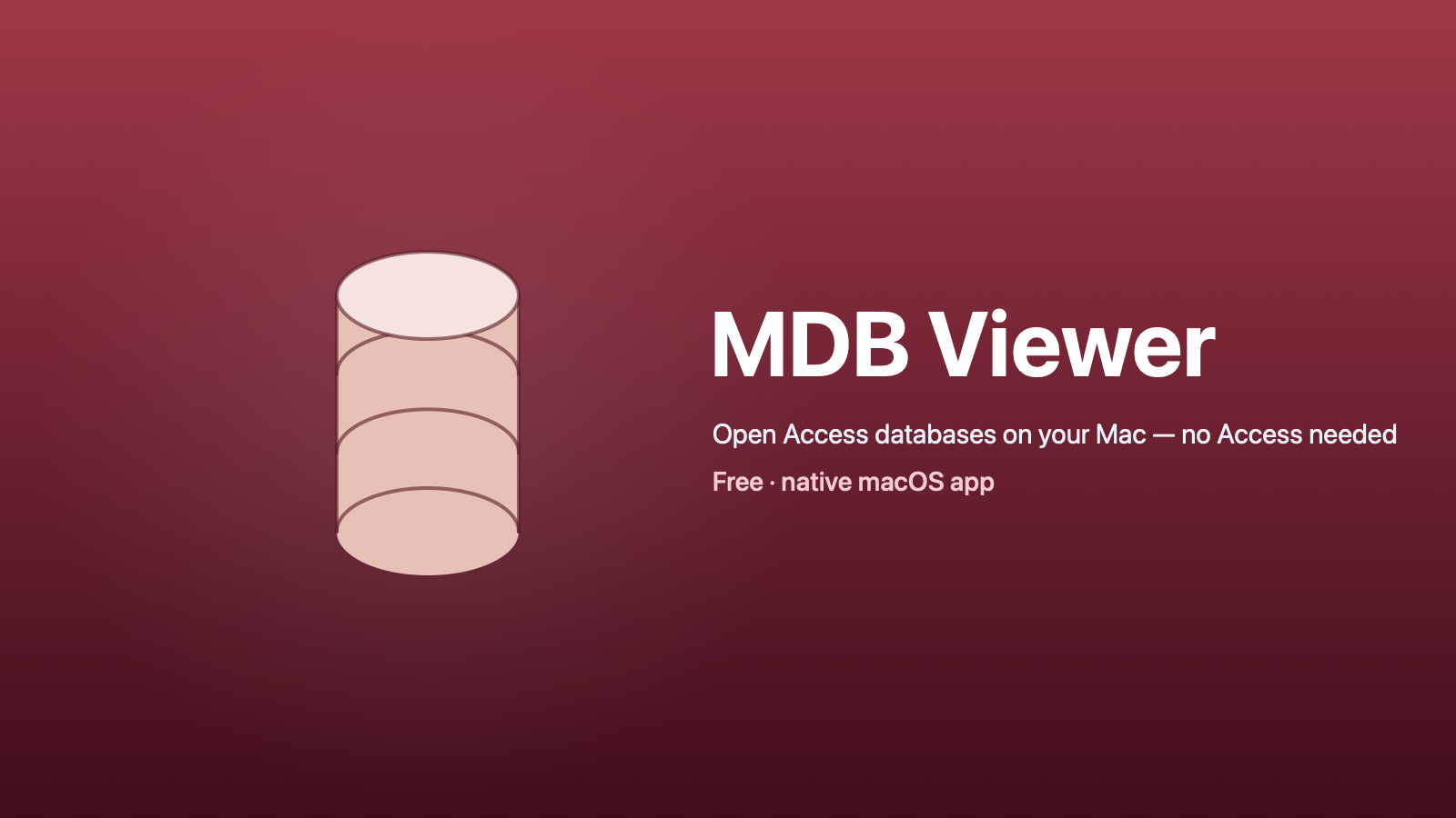 Fast MDB and Access DB Viewer