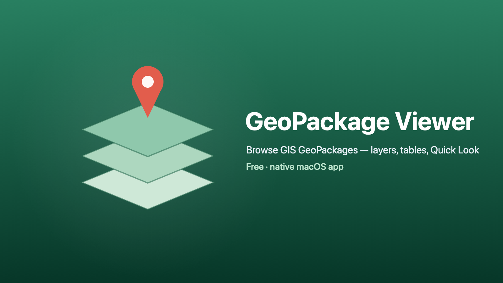 GeoPackage Viewer for macOS