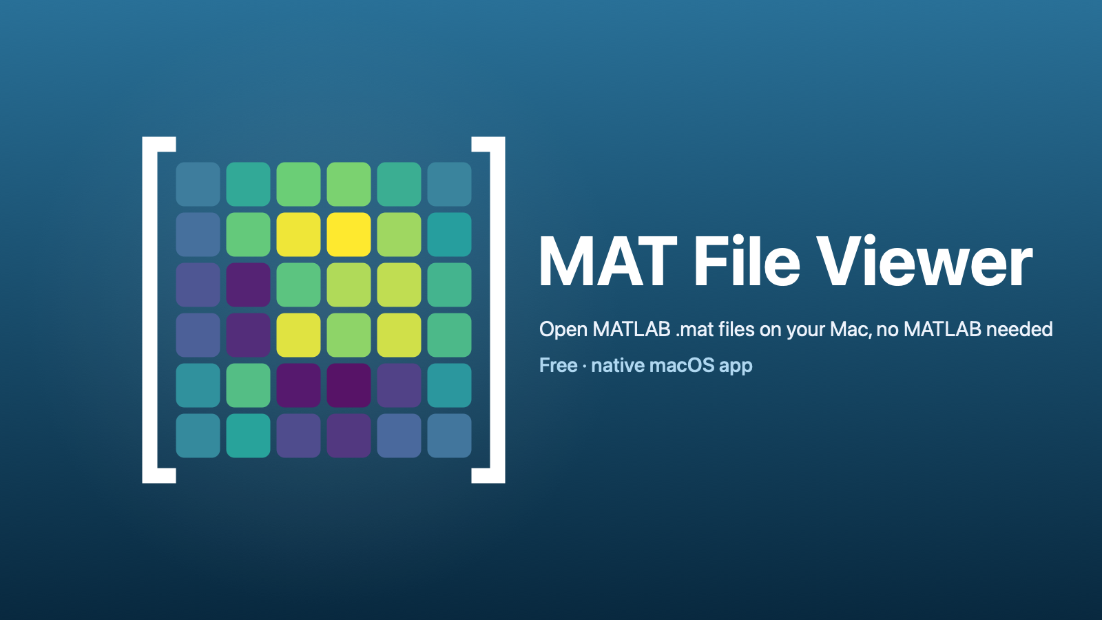 Matlab viewer for macOS