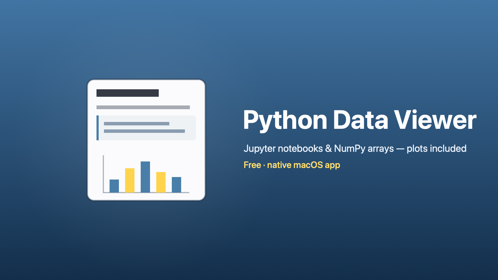 Python Data Viewer
