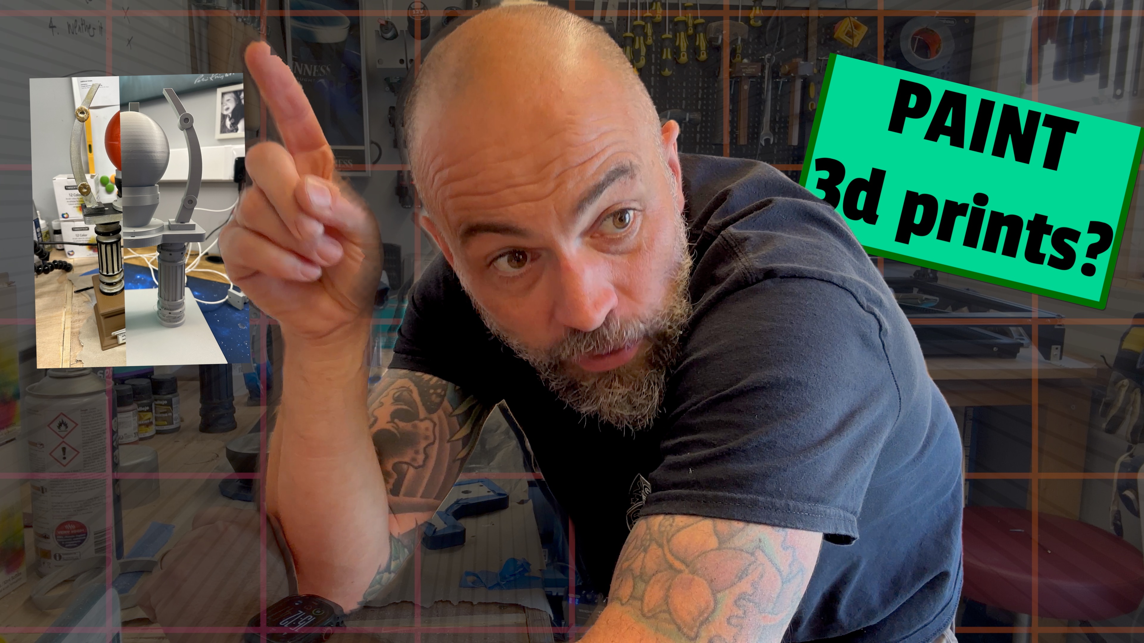Reactor Core trophy: painting a 3D print for the first time